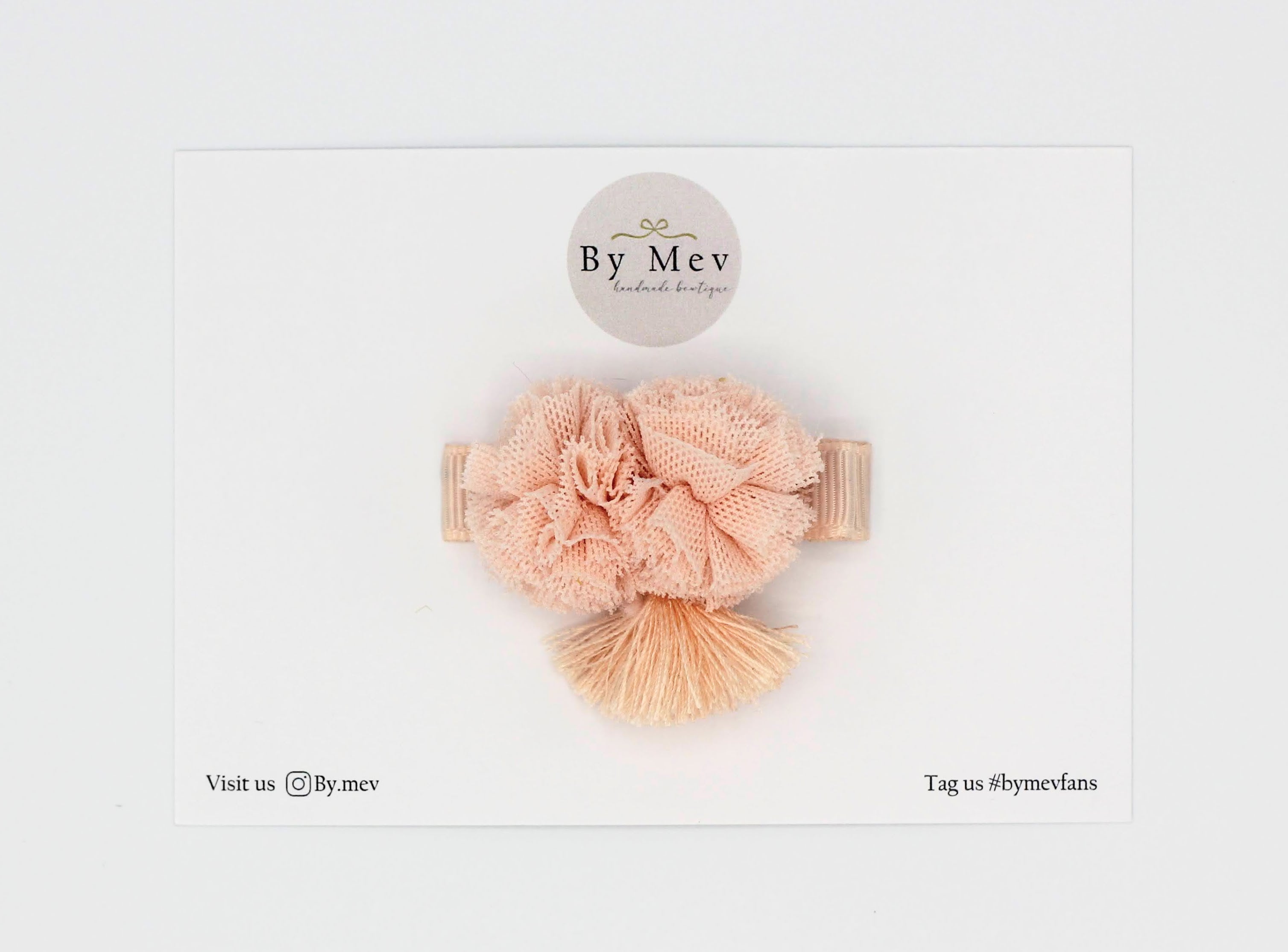 Haarklip Lace Pompom - 3 kleuren