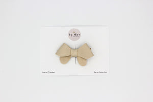 Leren haarklip - Kate - 3 kleuren
