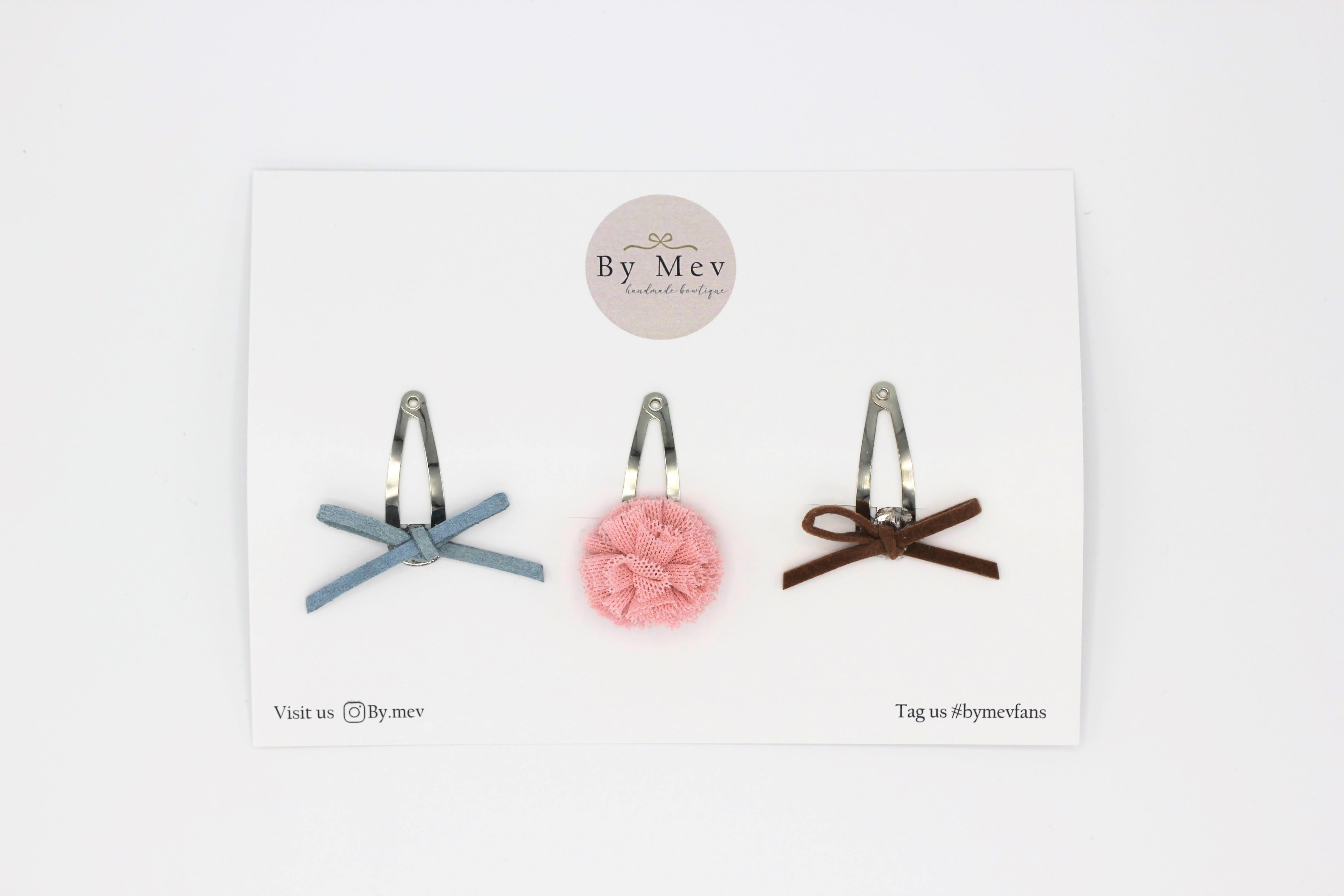 Haarklipjes Mix - 4 kleuren