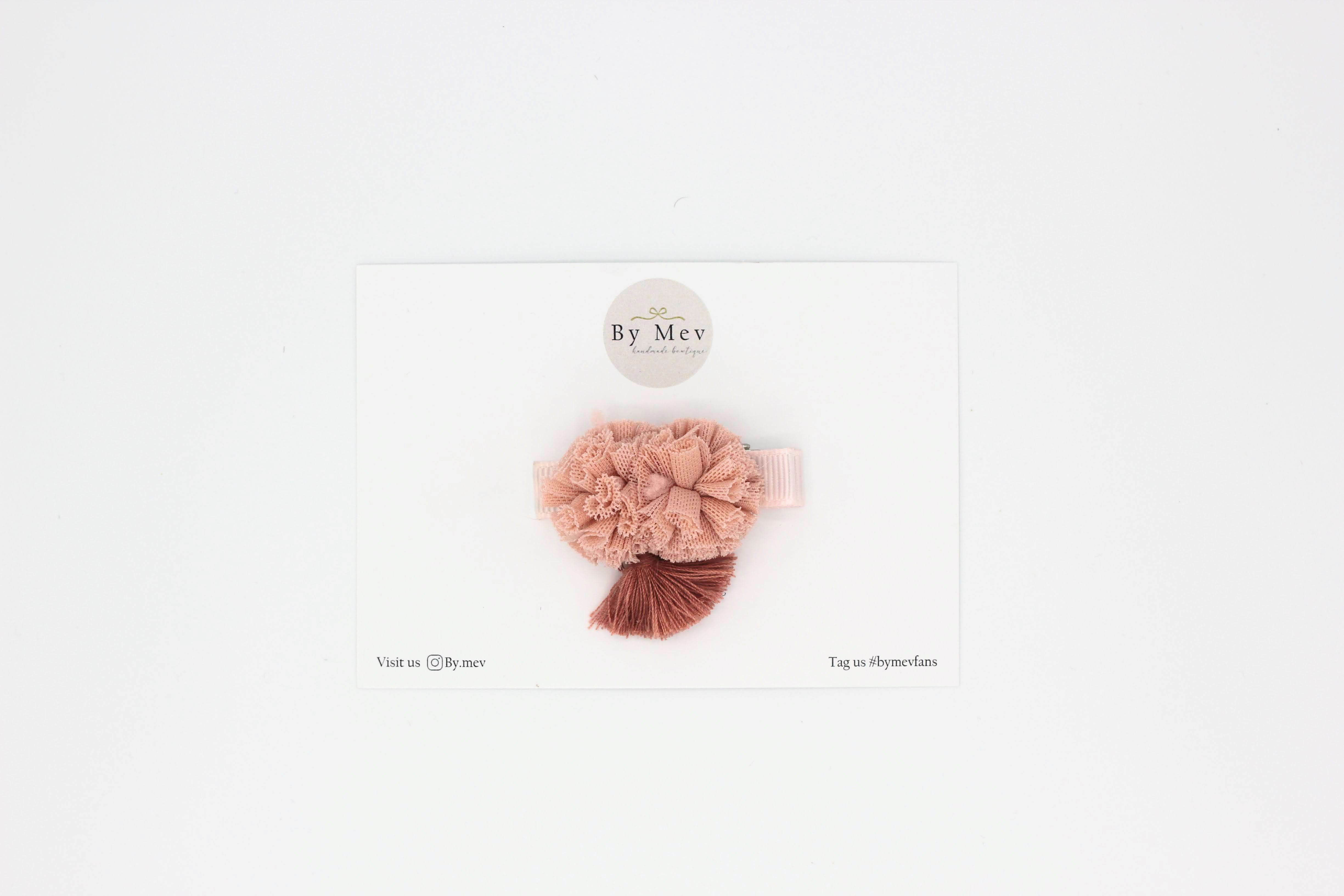 Haarklip Lace Pompom - 3 kleuren