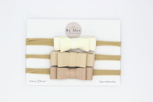 Newborn headwrap - Yara - 3 kleuren