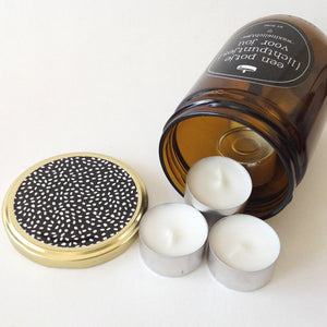 Een potje lichtpuntjes voor jou - Waxinelichtjes
