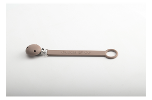 Pacifier Clip - Stone