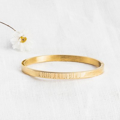 Armband - Ik draag je altijd bij mij.