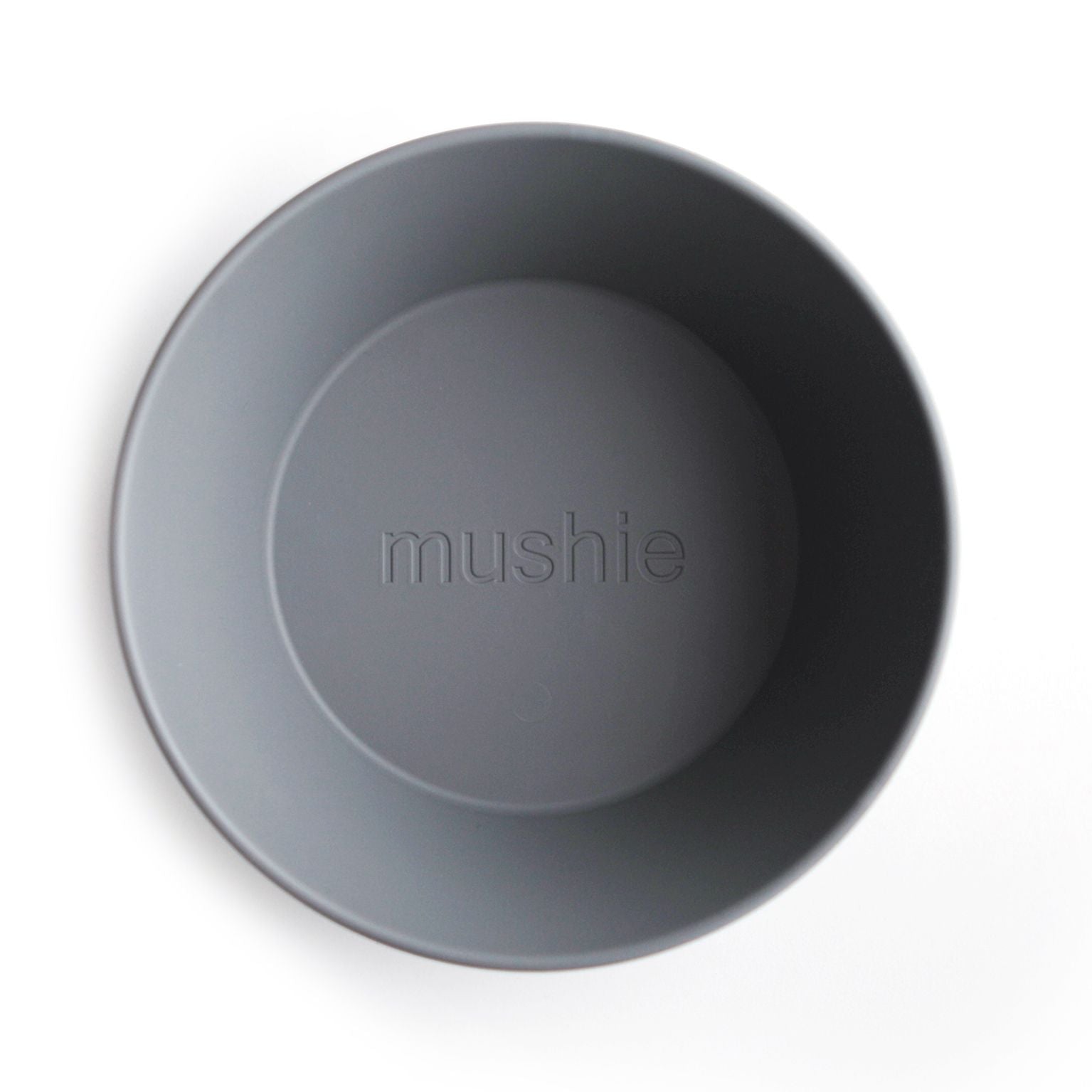 Mushie - Ronde bowl - Smoke (2 stuks)