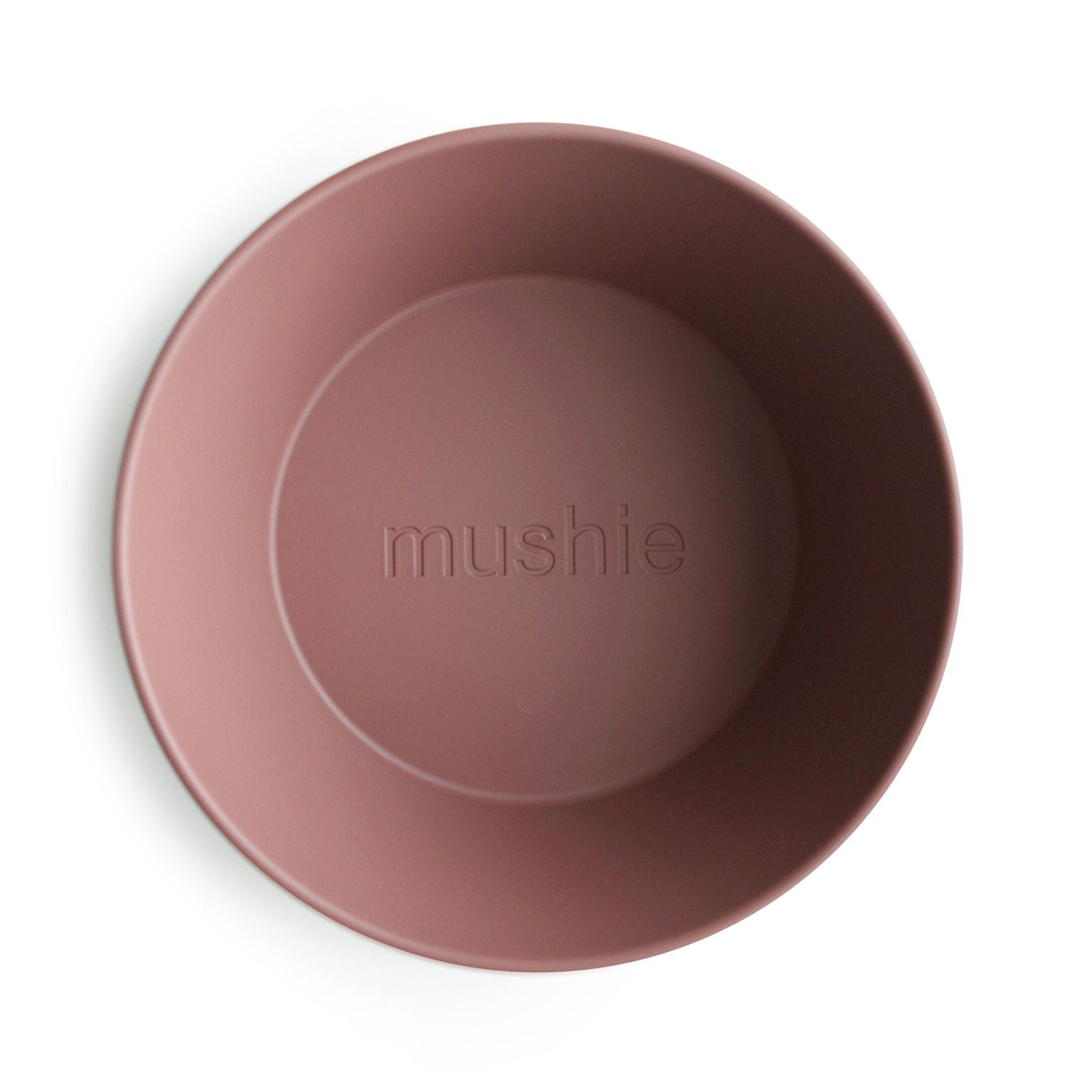 Mushie - Ronde bowl - Woodchuck (2 stuks)