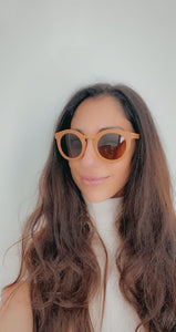 Grech&Co - Zonnebril - Gold - Volwassenen