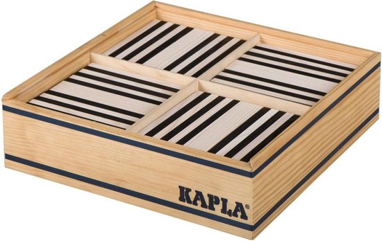 KAPLA - 100 stuks - black/white