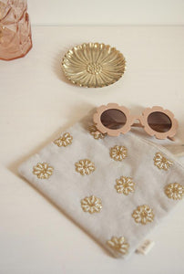 Pouch Daisy - Beige