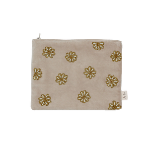 Pouch Daisy - Beige