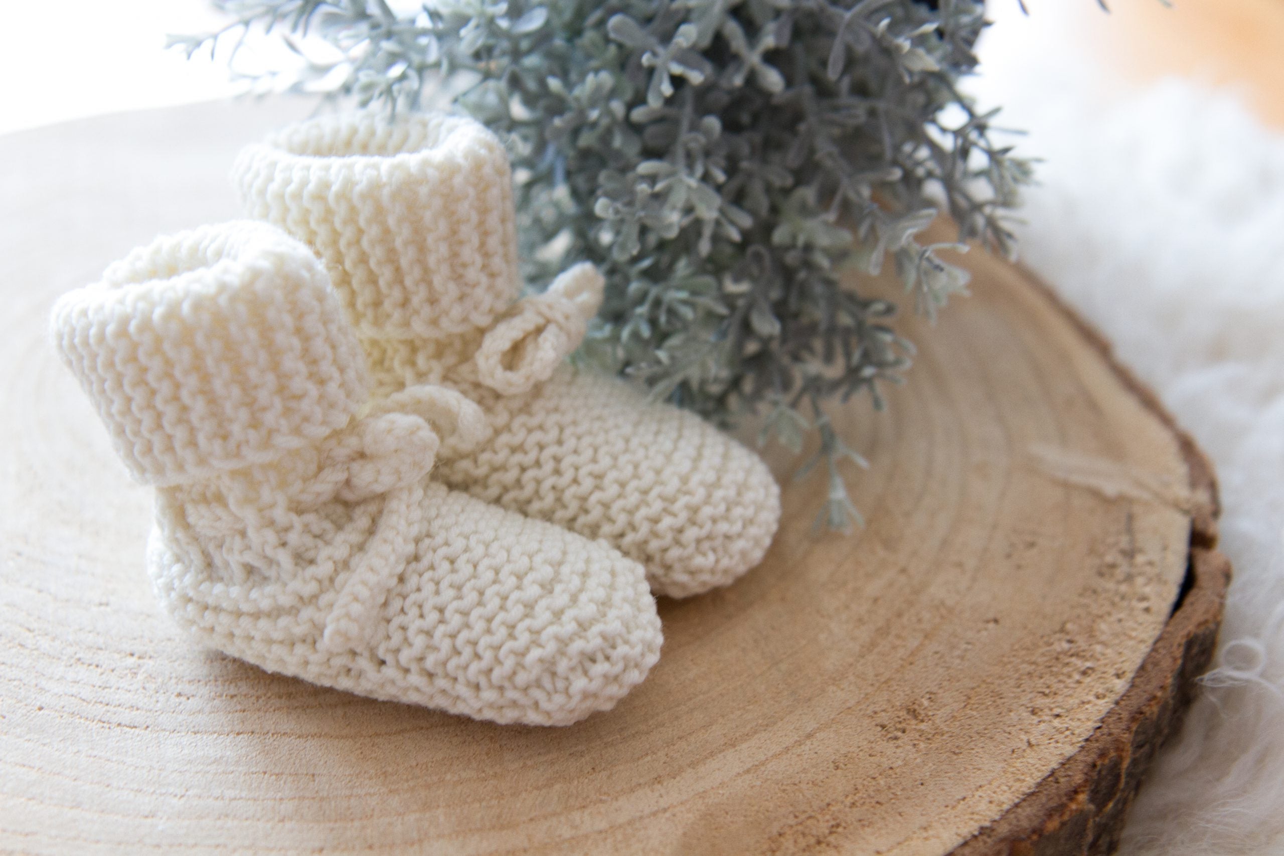 Merino wollen slofjes - 3 kleuren