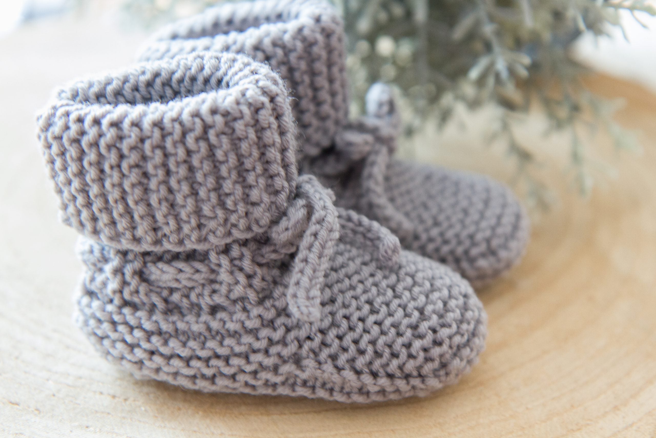 Merino wollen slofjes - 3 kleuren